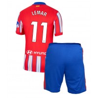 Dres Atletico Madrid Thomas Lemar #11 Domáci pre deti 2024-25 Krátky Rukáv (+ trenírky)